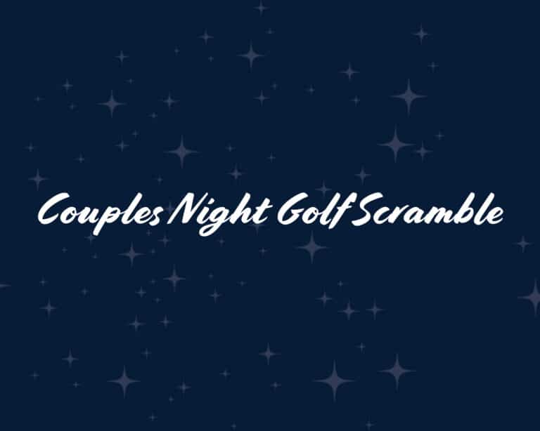Couples Night Golf Scramble