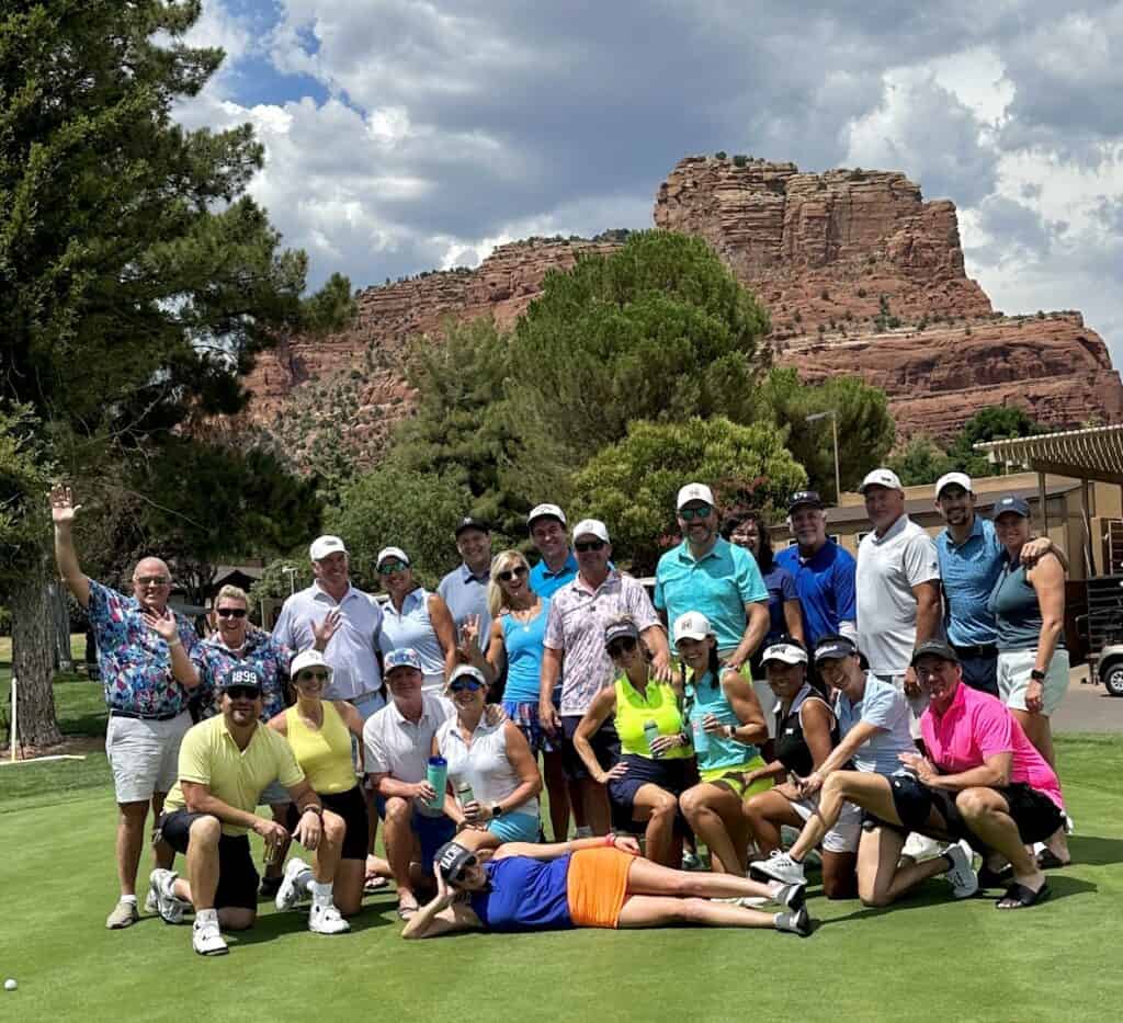 Arizona Golf Association Mixed Stix at Oak Creek Country Club in Sedona